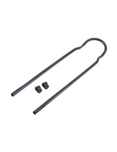 Schwinn style Sissy Bar 22 W/Clamp Black.